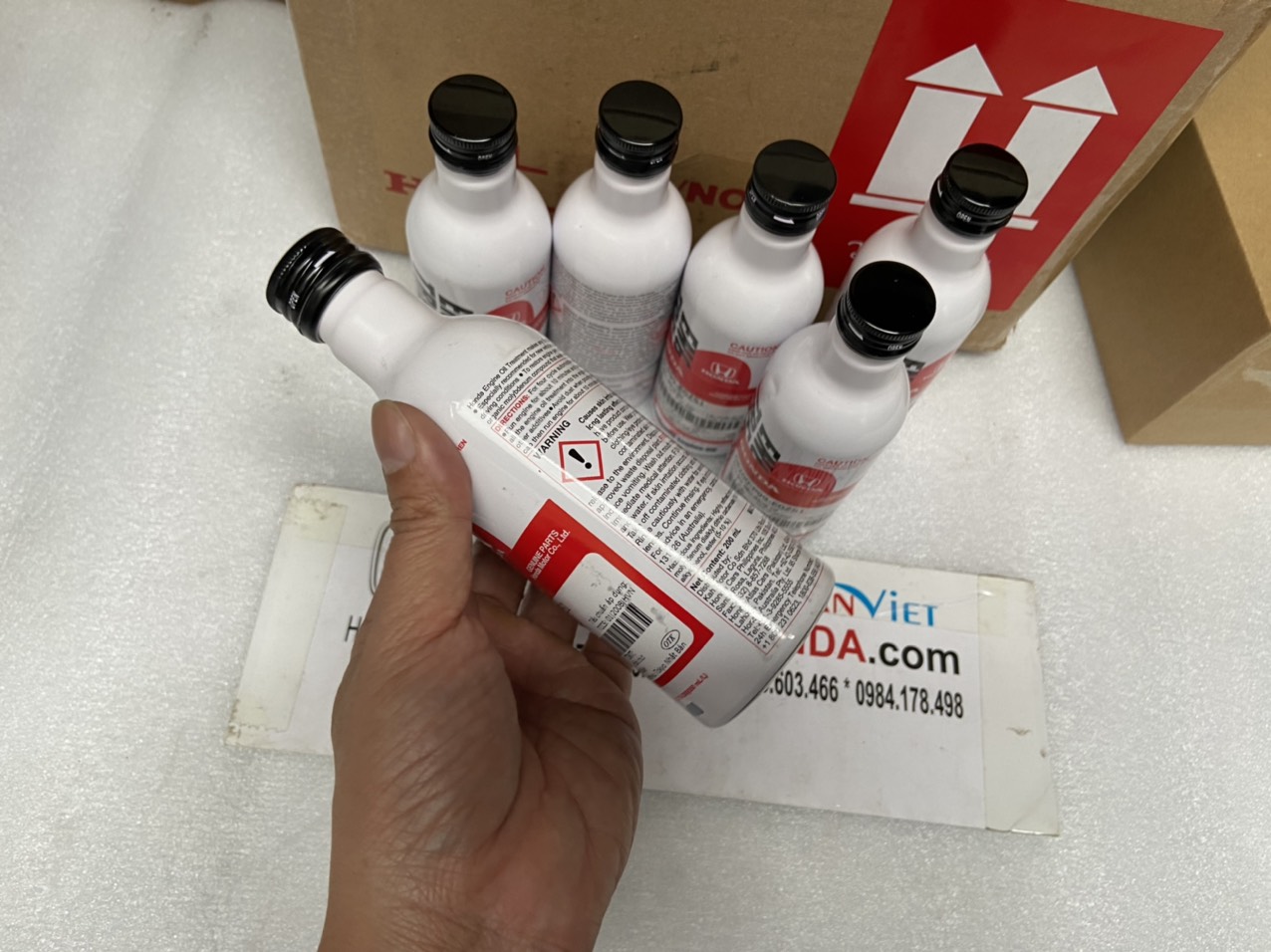 Dung dịch vệ sinh hệ thống động cơ xe Honda